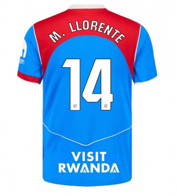 Atletico Madrid Marcos Llorente #14 Tredjetrøje 2025-26 Kortærmet